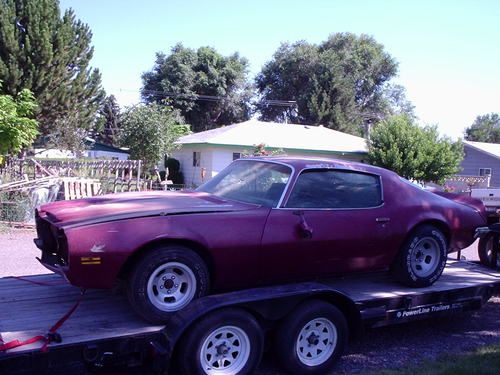 1970 pontiac firebird project car