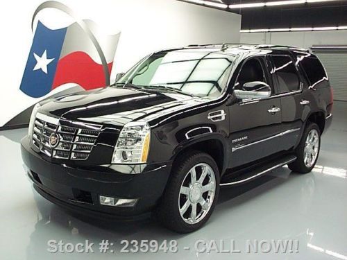 2012 cadillac escalade nav rear cam 22&#034; wheels only 38k texas direct auto