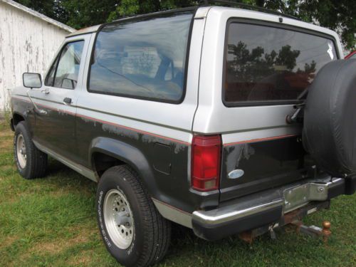 1988 ford bronco ii 4x4 v6 5speed