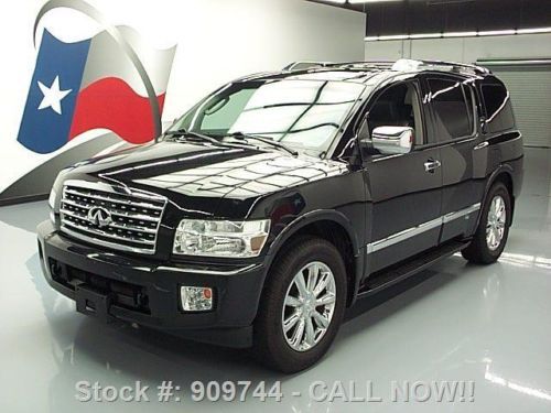 2008 infiniti qx56 sunroof nav rear cam dvd 20&#039;s 62k mi texas direct auto