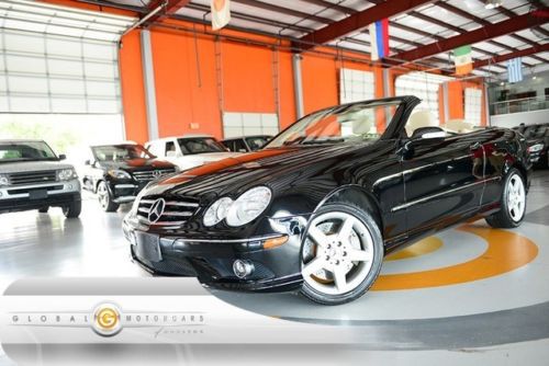 07 mercedes clk550 convertible navigation wood trim amg alloys