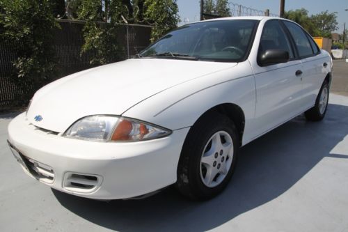 2001 chevrolet cavalier sedan 75k low miles automatic 4 cylinder  no reserve