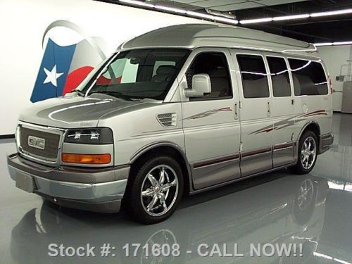 2012 gmc savana tuscany high top wheelchair lift dvd 2k texas direct auto