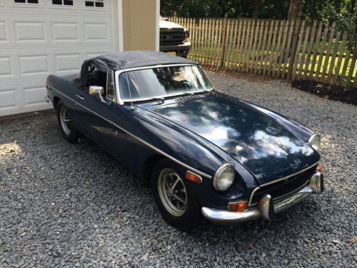 1970 mg mgb convertible roadster no reserve