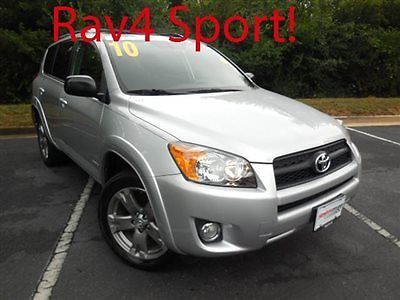 Toyota rav4 4wd 4dr 4-cyl 4-speed automatic sport low miles suv automatic gasoli
