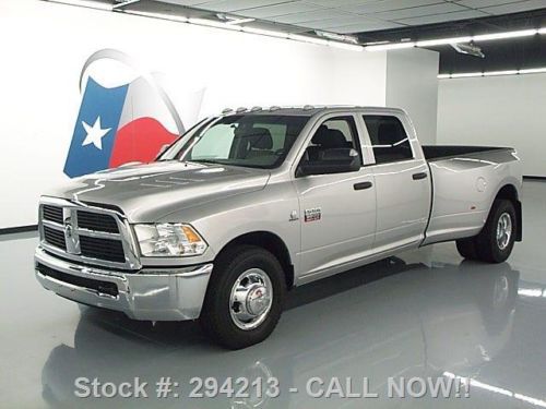 2012 ram 3500 crew longbed diesel dually 6-speed 28k mi texas direct auto