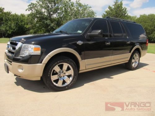 2010 king ranch el awd 5.4l triton fully loaded tx-one-owner warranty clean