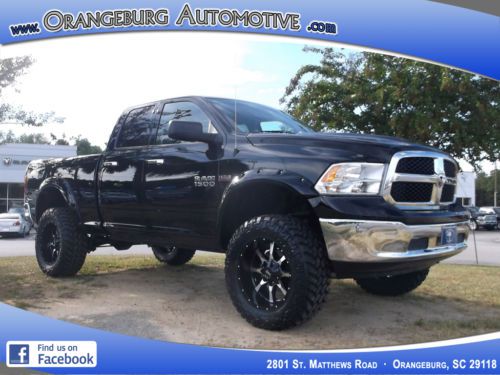 2014 ram 1500 slt 4x4 lifted bedliner amp steps clean car fax low miles hemi