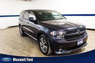 13 dodge durango r/t comfortable leather seats, hemi v8 power, 1 owner