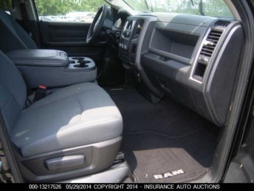 2013 dodge ram  hemi 1500 4dr pick up water damaged ,,runs great, US $15,000.00, image 4