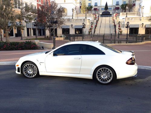 2008 mercedes-benz clk63 amg black series coupe 2-door 6.3l