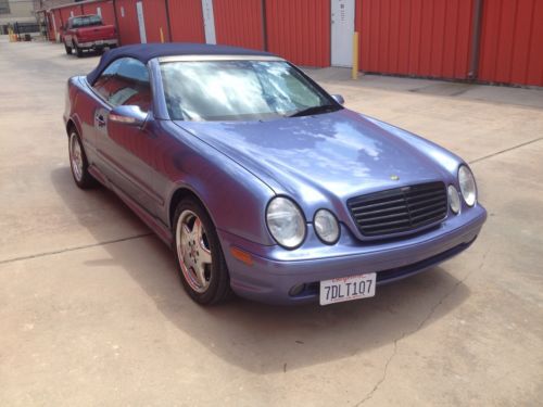 2000 mercedes benz clk430 amg cabriolet low miles 70k designo navigation