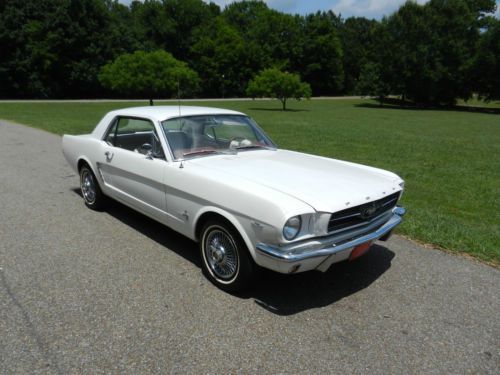 1965 ford mustang 289 automatic original coupe