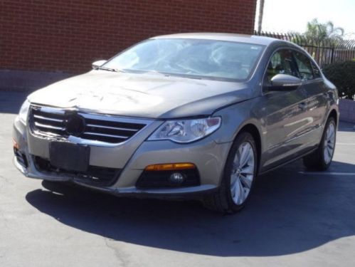 2010 volkswagen cc sport damaged rebuilder runs! economical export welcome l@@k!