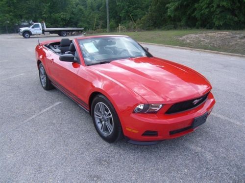 2011 ford mustang base convertible 2-door 3.7l