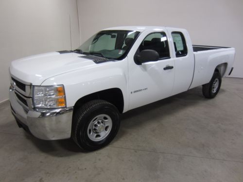 2009 chevrolet silverado 2500hd 6.0l v8 ext long bed auto 4x4 1 co owner  80+pix