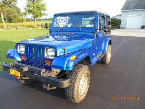 1990 jeep wrangler laredo sport utility 2-door 4.2l