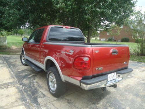 2002 ford f150 super crew fx4 lariat  &#034; original owner &#034;  georgia