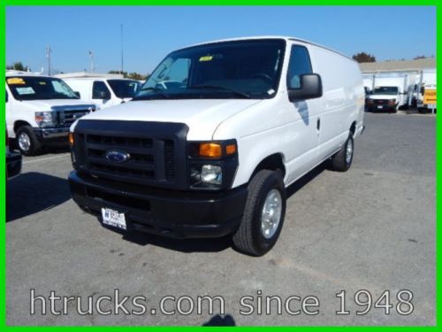 Used 2013 ford e250 super extended cargo van 4.6l v8 gas automatic power windows