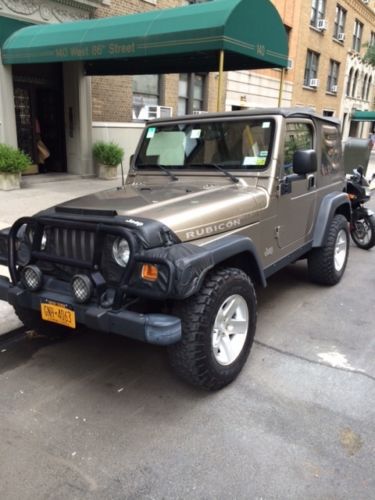 2004 jeep wrangler rubicon sport utility 2-door 4.0l