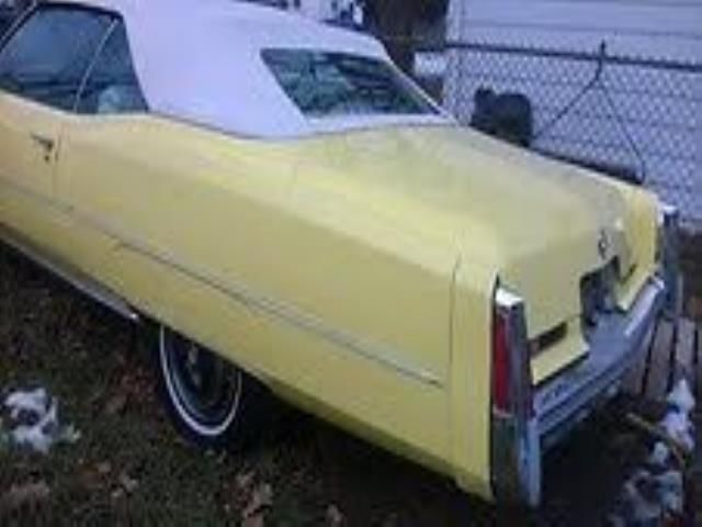 Cadillac eldorado base convertible 2-door