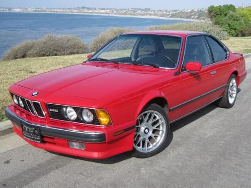 1988 bmw m6 e24 6-series low 48k miles original rare bimmer