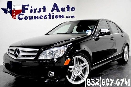 2008 mercedes benz c350 sport amg loaded navi roof wheels free shipping!!