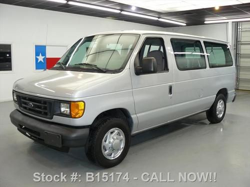 2004 ford e-150 xl 4.6l v8 8-passenger wagon only 42k texas direct auto