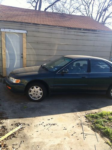 97 metallic green honda accord