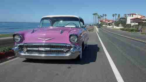 1957 Chevrolet Bel-Air sport sedan for sale in San Diego, CA (4dr, no post), image 3