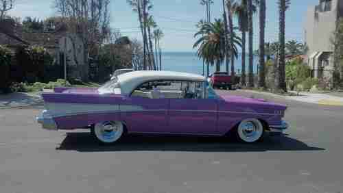 1957 Chevrolet Bel-Air sport sedan for sale in San Diego, CA (4dr, no post), image 8