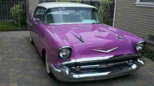 1957 Chevrolet Bel-Air sport sedan for sale in San Diego, CA (4dr, no post), image 11