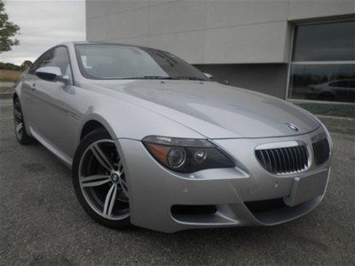 2007 bmw m6 5.0l silverstone silver metallic