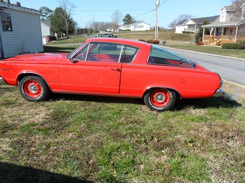 66 plymouth barracuda fast back completely redone