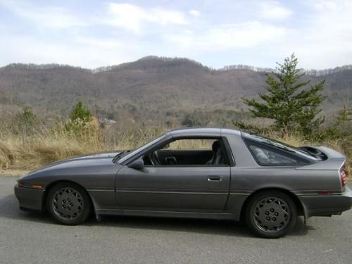 1989 supra turbo 95k jdm 7m-gte no reserve rare color targa auto original miles