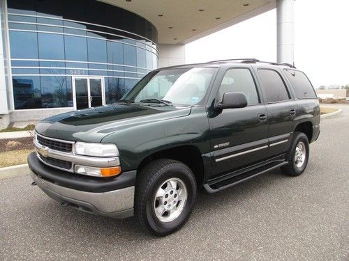 2001 chevrolet tahoe ls 4x4 1 owner super clean