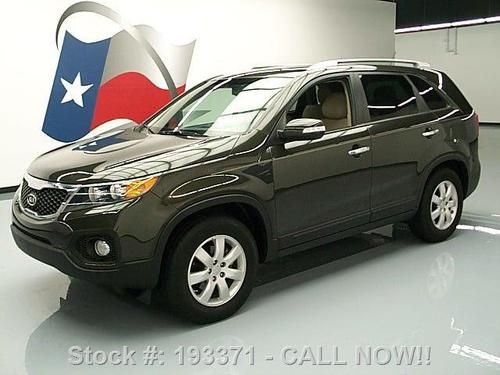 2012 kia sorento lx htd leather rear cam bluetooth 15k texas direct auto