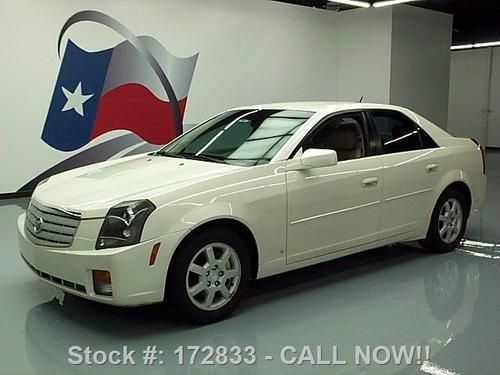2006 cadillac cts 3.6l v6 automatic leather only 67k mi texas direct auto