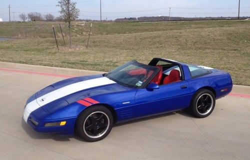 1994 1996 corvette grand sport tribute w/ torch red interior