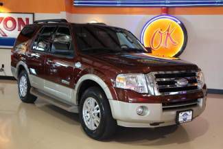 2008 ford expedition king ranch 1 owner suv dvd sunroof quads financing call now