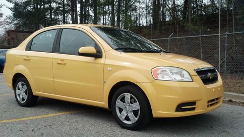 2007 chevy aveo  ls     1.6 4 cyl  gas saver