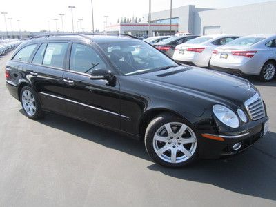 E350 wagon, moon roof, gps, black w/ black leather, has rear facing 3rd row seat