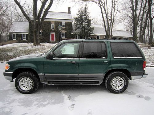 2000 ford explorer xlt sport utility 4-door 4.0l...no reserve