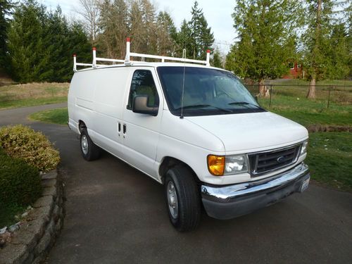 2005 ford e350 extended cargo van - triton v10 - only 51k miles