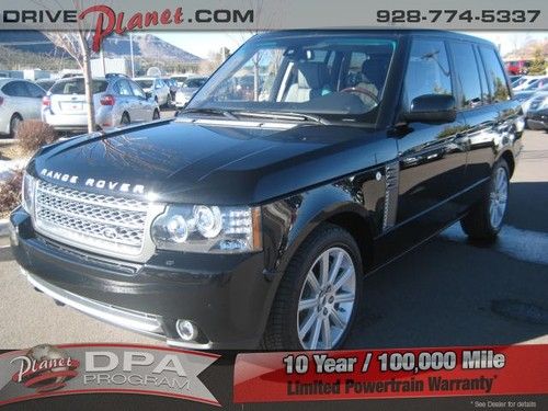2010 land rover range rover supercharged sport utility 4-door 5.0l