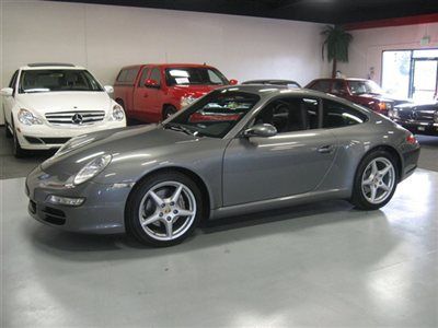 2007 porsche 911 997 carrrera coupe tiptronic meteor gray power seat bose xenon