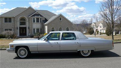 1976 cadillac fleetwood brougham only 8,821 miles rare leather