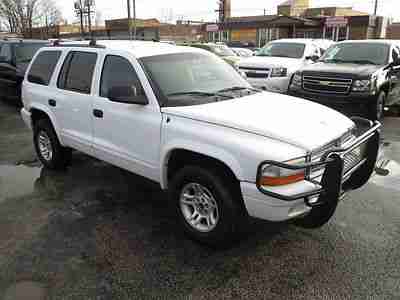 WHITE DURANGO SLT 4X4 103K HWY MILES 8 PASS 4.7L V8 EX GOVT PW PL PSTS, US $4,995.00, image 8