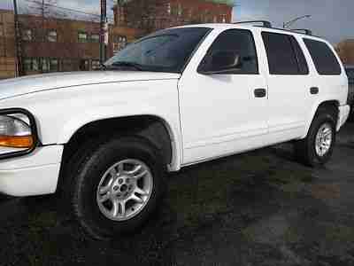 WHITE DURANGO SLT 4X4 103K HWY MILES 8 PASS 4.7L V8 EX GOVT PW PL PSTS, US $4,995.00, image 13