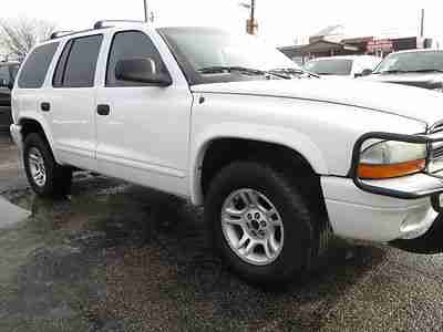 WHITE DURANGO SLT 4X4 103K HWY MILES 8 PASS 4.7L V8 EX GOVT PW PL PSTS, US $4,995.00, image 14